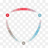 彩色三角边框-空若网 彩色三角边框-空若网