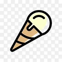 手绘卡通冰淇淋-空若网 手绘卡通冰淇淋-空若网