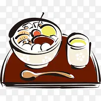 甜品矢量素材-空若网 甜品矢量素材-空若网