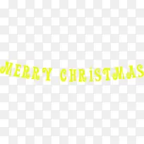 黄色的文字效果圣诞节快乐-空若网 黄色的文字效果圣诞节快乐-空若网