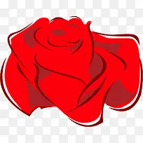 红色高档时尚花朵-空若网 红色高档时尚花朵-空若网