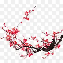 ��ɫ����÷����֦-������