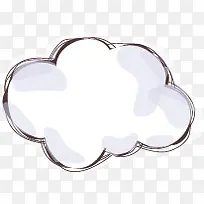 卡通手绘云朵-空若网 卡通手绘云朵-空若网