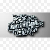 WALL等立体字母背景-空若网 WALL等立体字母背景-空若网