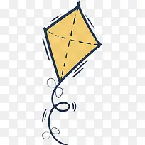 手绘卡通风筝-空若网 手绘卡通风筝-空若网