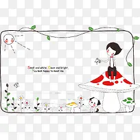 卡通手绘边框-空若网 卡通手绘边框-空若网