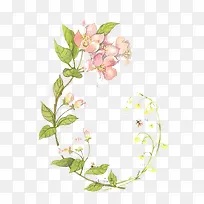 手绘花朵-空若网 手绘花朵-空若网