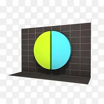 圆形数据图-空若网 圆形数据图-空若网