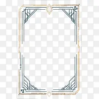 尊贵炫酷线条边框-空若网 尊贵炫酷线条边框-空若网