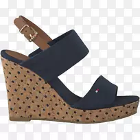 凉鞋运动鞋蓝色衬里凉鞋-空若网 凉鞋运动鞋蓝色衬里凉鞋-空若网