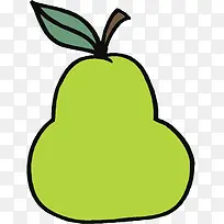 卡通水果梨-空若网 卡通水果梨-空若网