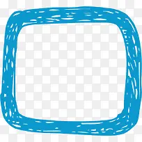 蓝色线条边框-空若网 蓝色线条边框-空若网