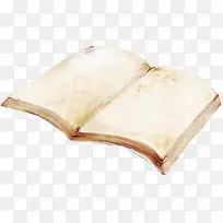 白色翻开书籍插画-空若网 白色翻开书籍插画-空若网