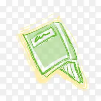 手绘翻开的书本-空若网 手绘翻开的书本-空若网