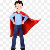 高清摄影父亲节超人-空若网 高清摄影父亲节超人-空若网