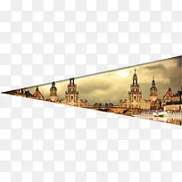 三角风景立体艺术插画-空若网 三角风景立体艺术插画-空若网