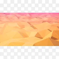 粉黄色立体三角形壁纸-空若网 粉黄色立体三角形壁纸-空若网