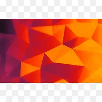 红黄色立体三角形壁纸-空若网 红黄色立体三角形壁纸-空若网