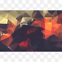 灰黄色三角形立体壁纸-空若网 灰黄色三角形立体壁纸-空若网