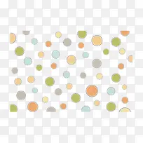 彩色圆点底纹-空若网 彩色圆点底纹-空若网