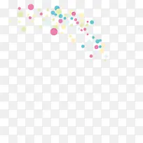 抽象彩色几何圆点-空若网 抽象彩色几何圆点-空若网