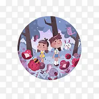 插画-空若网 插画-空若网