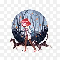 插画-空若网 插画-空若网