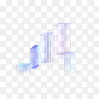 彩色立体线条科技装饰-空若网 彩色立体线条科技装饰-空若网