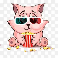 戴眼镜的动物-空若网 戴眼镜的动物-空若网