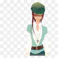 ��ñ�۾�ʱ��Ů��ʸ���ز�-������