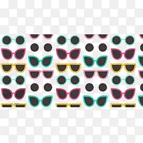 复古时尚眼镜背景-空若网 复古时尚眼镜背景-空若网