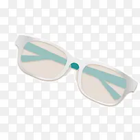 矢量白色太阳眼镜-空若网 矢量白色太阳眼镜-空若网