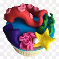 生日蛋糕纸杯蛋糕糖糊糕点-海底-空若网 生日蛋糕纸杯蛋糕糖糊糕点-海底-空若网