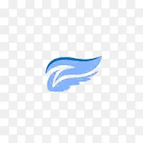 蓝色翅膀图案-空若网 蓝色翅膀图案-空若网