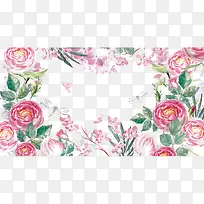 水彩墨花-空若网 水彩墨花-空若网