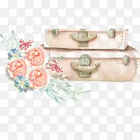 水彩墨花-空若网 水彩墨花-空若网