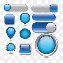 矢量按钮和标签-空若网 矢量按钮和标签-空若网