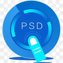 psd��ɫԲ�ΰ�ť��ָ��ͨ-������