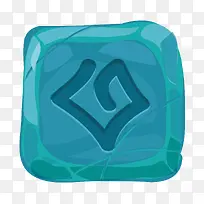 矢量桌游蓝色按钮图形-空若网 矢量桌游蓝色按钮图形-空若网