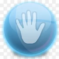 蓝色按钮桌面图标下载-空若网 蓝色按钮桌面图标下载-空若网