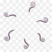 卡通线条素材线条素材-空若网 卡通线条素材线条素材-空若网