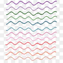 彩色波浪线图片-空若网 彩色波浪线图片-空若网