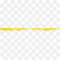 黄色卡通水彩云朵-空若网 黄色卡通水彩云朵-空若网