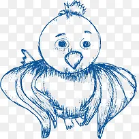 卡通手绘鸭子-空若网 卡通手绘鸭子-空若网