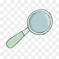 矢量手绘放大镜素材-空若网 矢量手绘放大镜素材-空若网