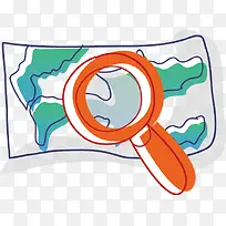 可爱卡通放大镜-空若网 可爱卡通放大镜-空若网