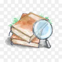 水彩书本-空若网 水彩书本-空若网