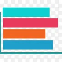 矢量多彩条形图-空若网 矢量多彩条形图-空若网