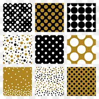 矢量波点元素吊牌-空若网 矢量波点元素吊牌-空若网