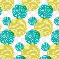 矢量黄绿波点-空若网 矢量黄绿波点-空若网